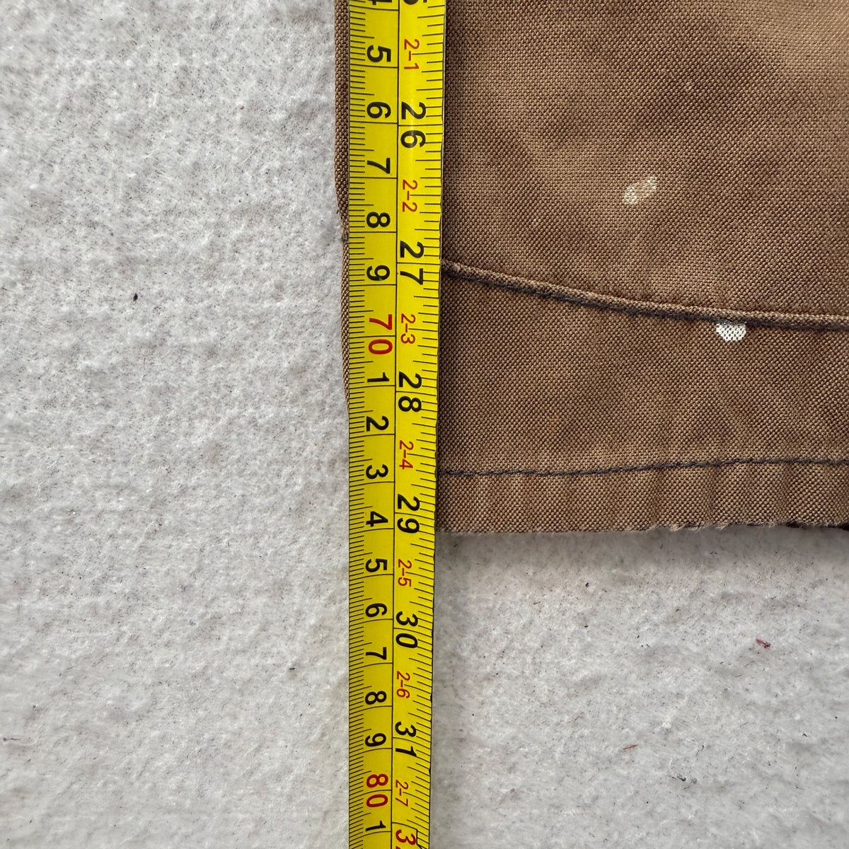 REI Men's Brown Canvas Cargo Pant Adjustable Waist Utility Workwear Size W30xL30