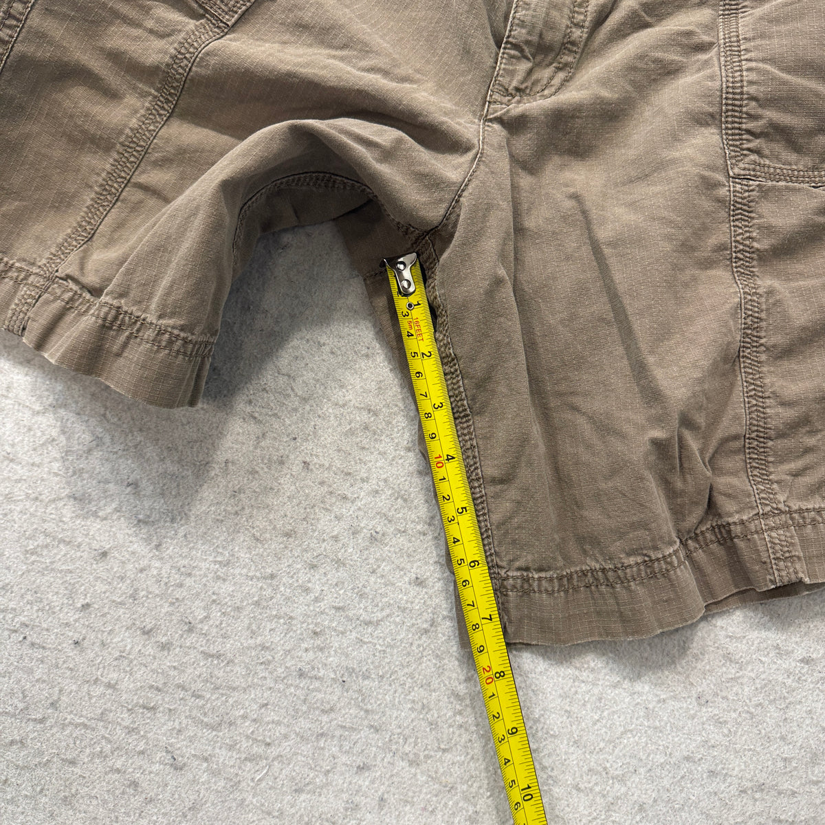 Eddie Bauer Womens Cargo Shorts Brown Size 10 photo 5