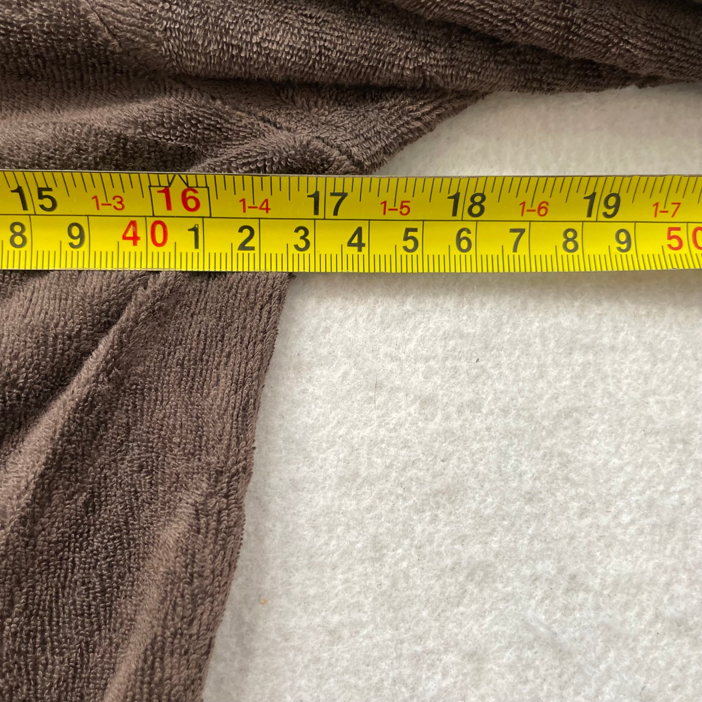. Terry cloth
