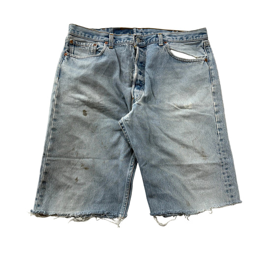 Levis Vintage 501xx Cutoff Denim Shorts Size 40 photo 1