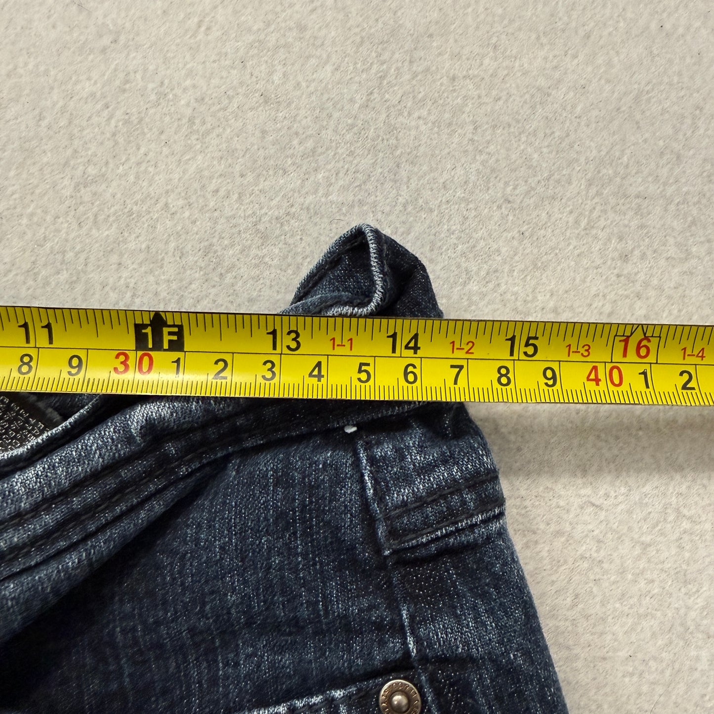 Style & Co. Tummy Control Women's Blue Denim Jeans Zip-Fly Pocket Classic Size 8