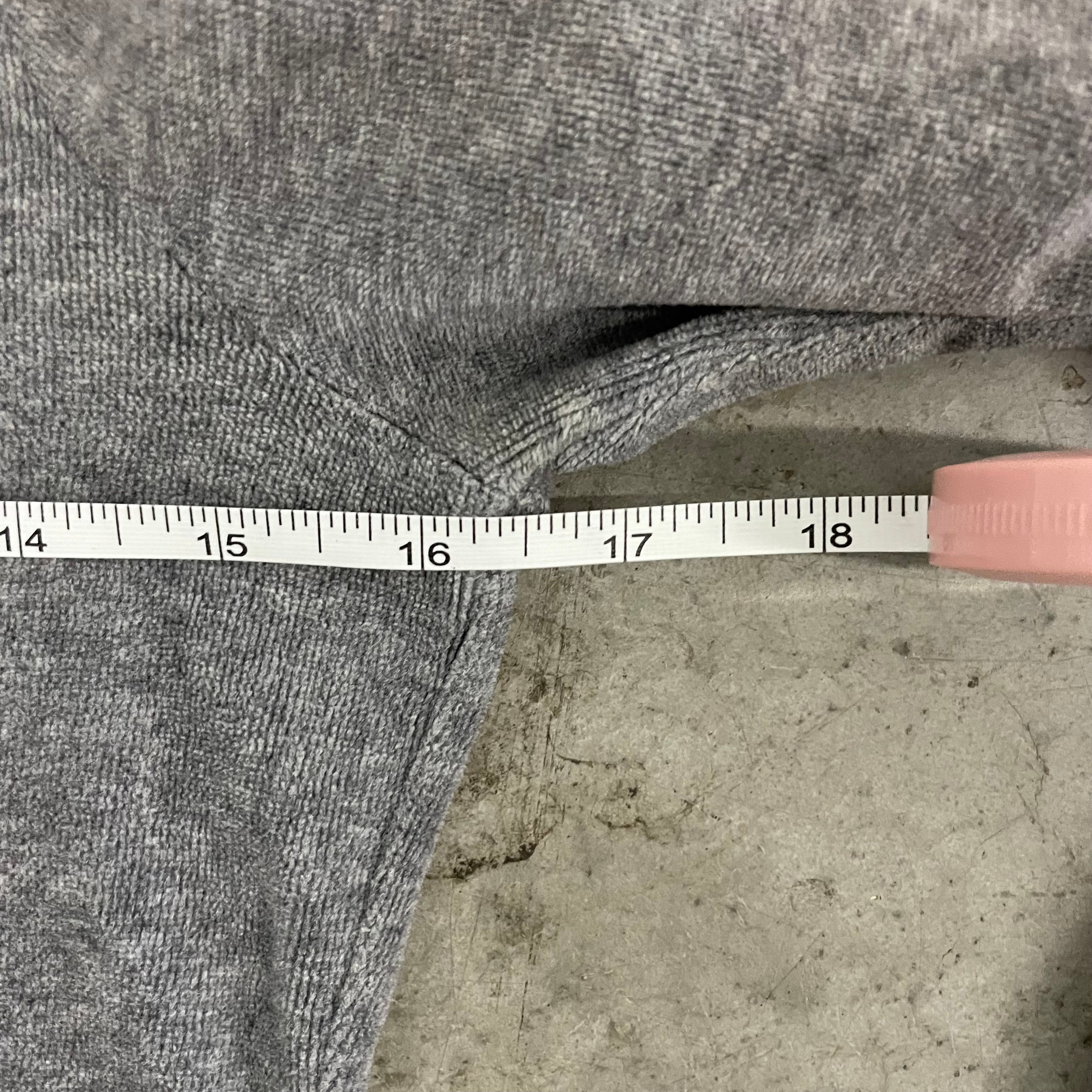 Vintage Juicy Couture Back Design grey velour zip up hoodie size 12