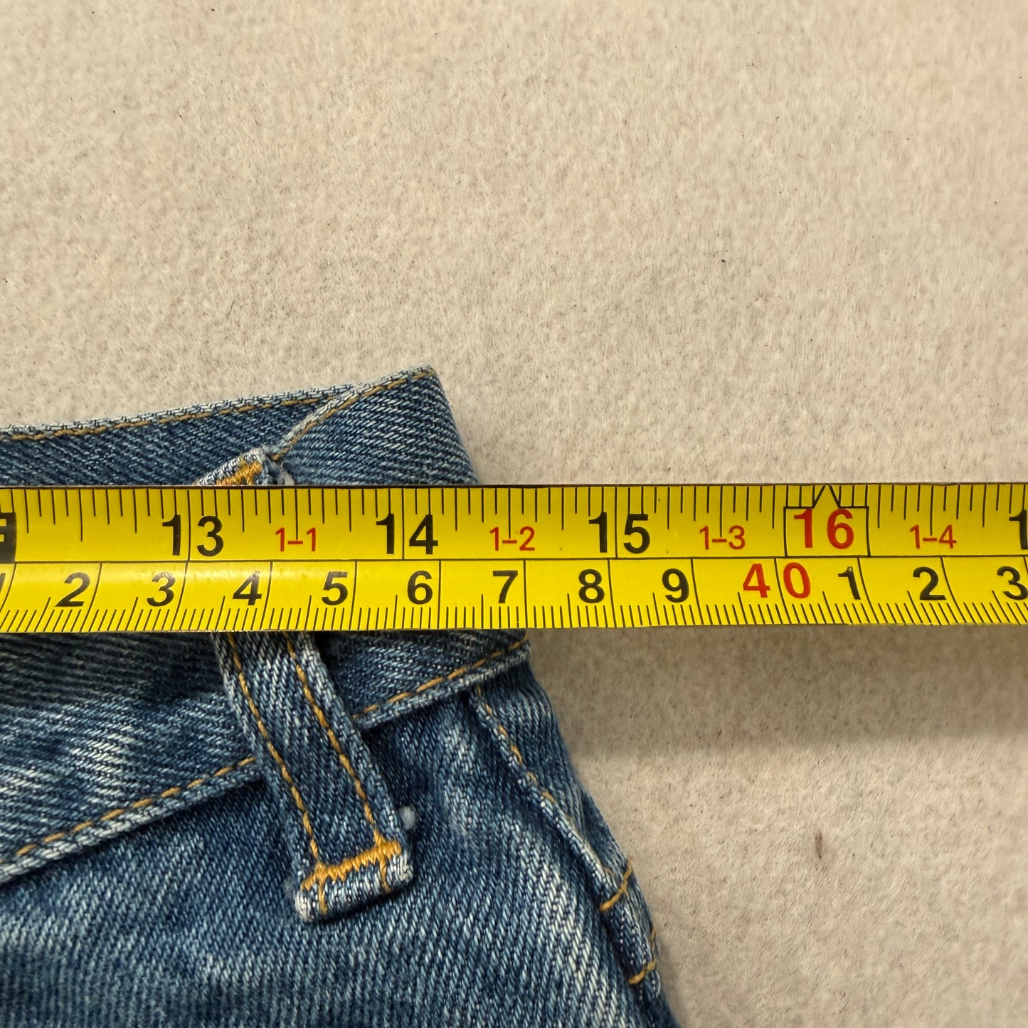 Vintage Eddie Bauer Men's Blue Denim Jeans Baggy Zip-Fly Pockets Size 32x32