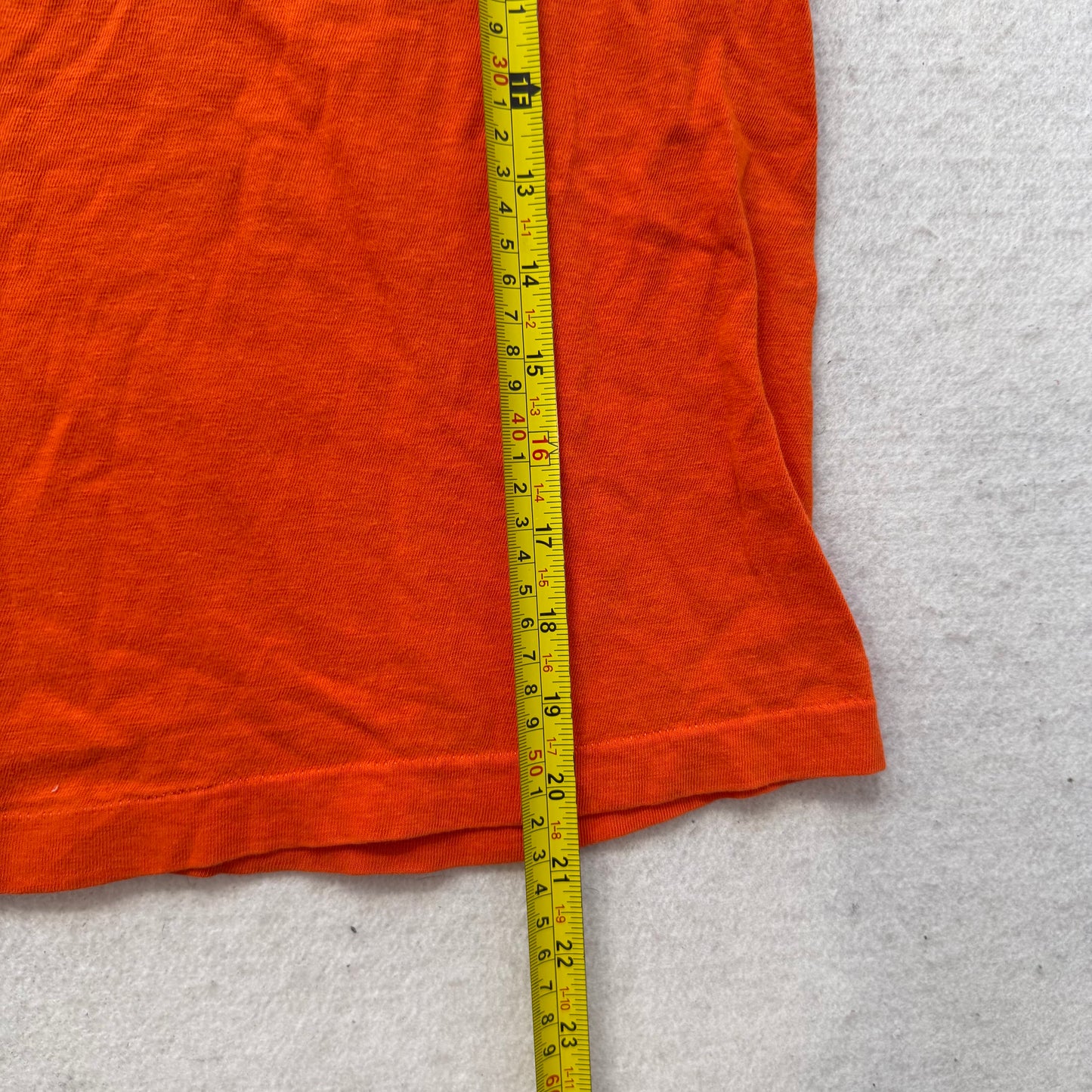 Champions Clemson Tigers Men's Orange Cotton T-Shirt Short Sleeve Graphic Size L