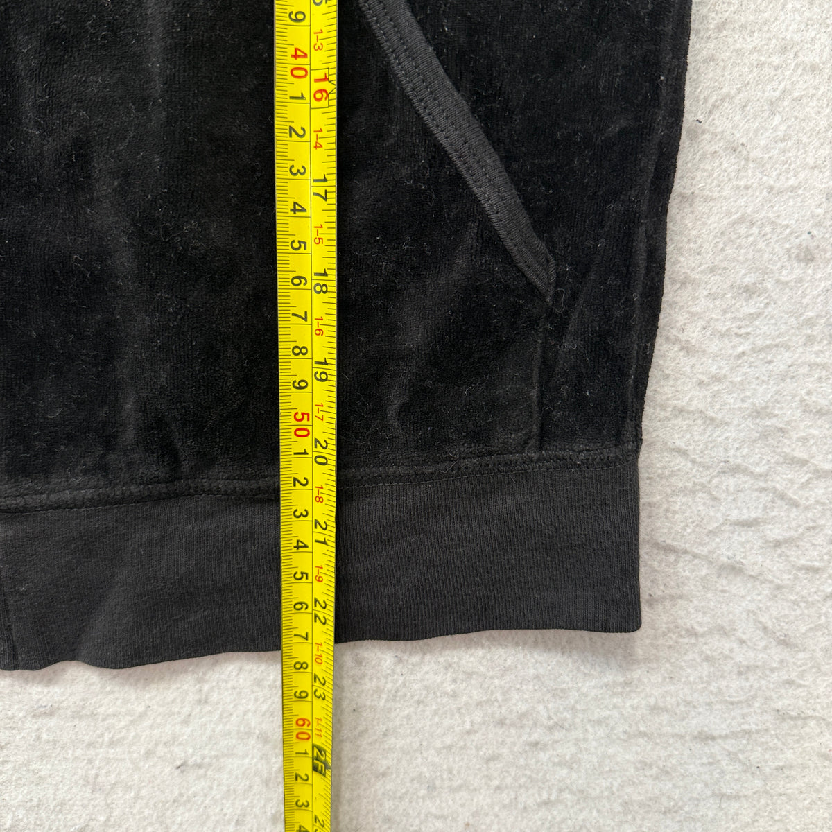 2003 Vintage Juicy Couture Scottie Dogs Womens Black Velour Tracksuit Set Size L