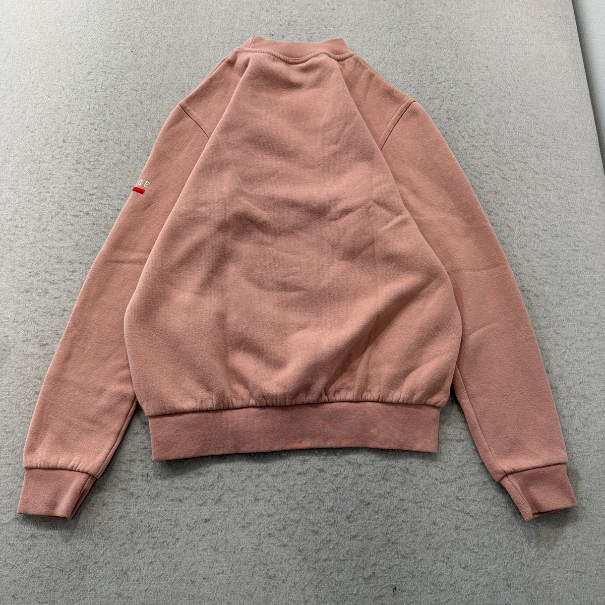 Tour DOr Paris Pink Embroidered Crewneck Sweatshirt Size XS photo 2