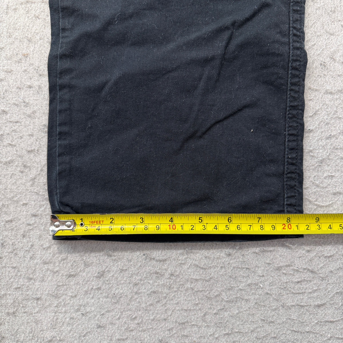 Wrangler Relaxed Fit Cargo Pants Men's Black Cotton Stretch Utility Size 32x32 photo 7
