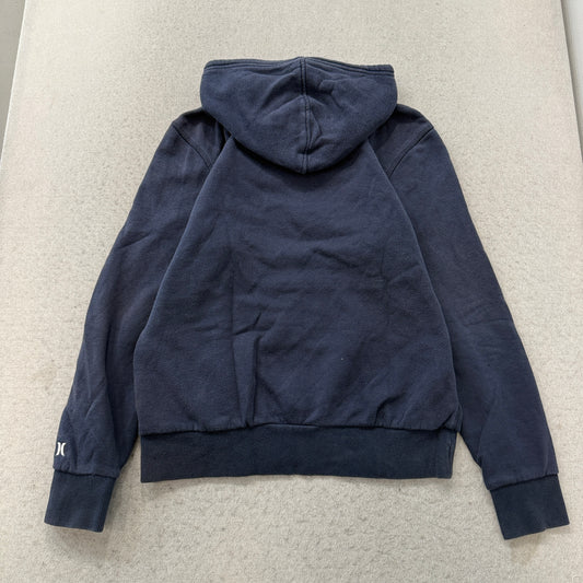 Hurley Navy Palm Tree Graphic Pullover Hoodie Size S photo 2