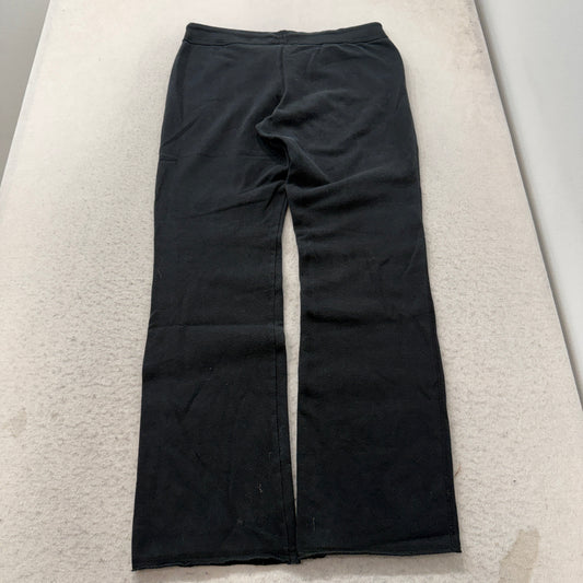 Mossimo Supply Co. Women's Black Fleece Sweatpants Drawstring Pockets Y2K Size M