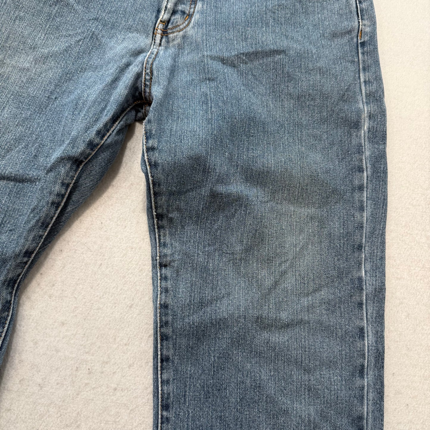 Urban Pipeline Men's Medium Wash Blue Denim Relaxed Straight Leg Jeans Size 34