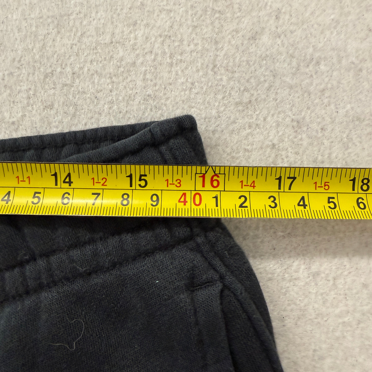 Nike Men's Black Fleece Sweatpants Elastic Waistband Pockets Classic Size L