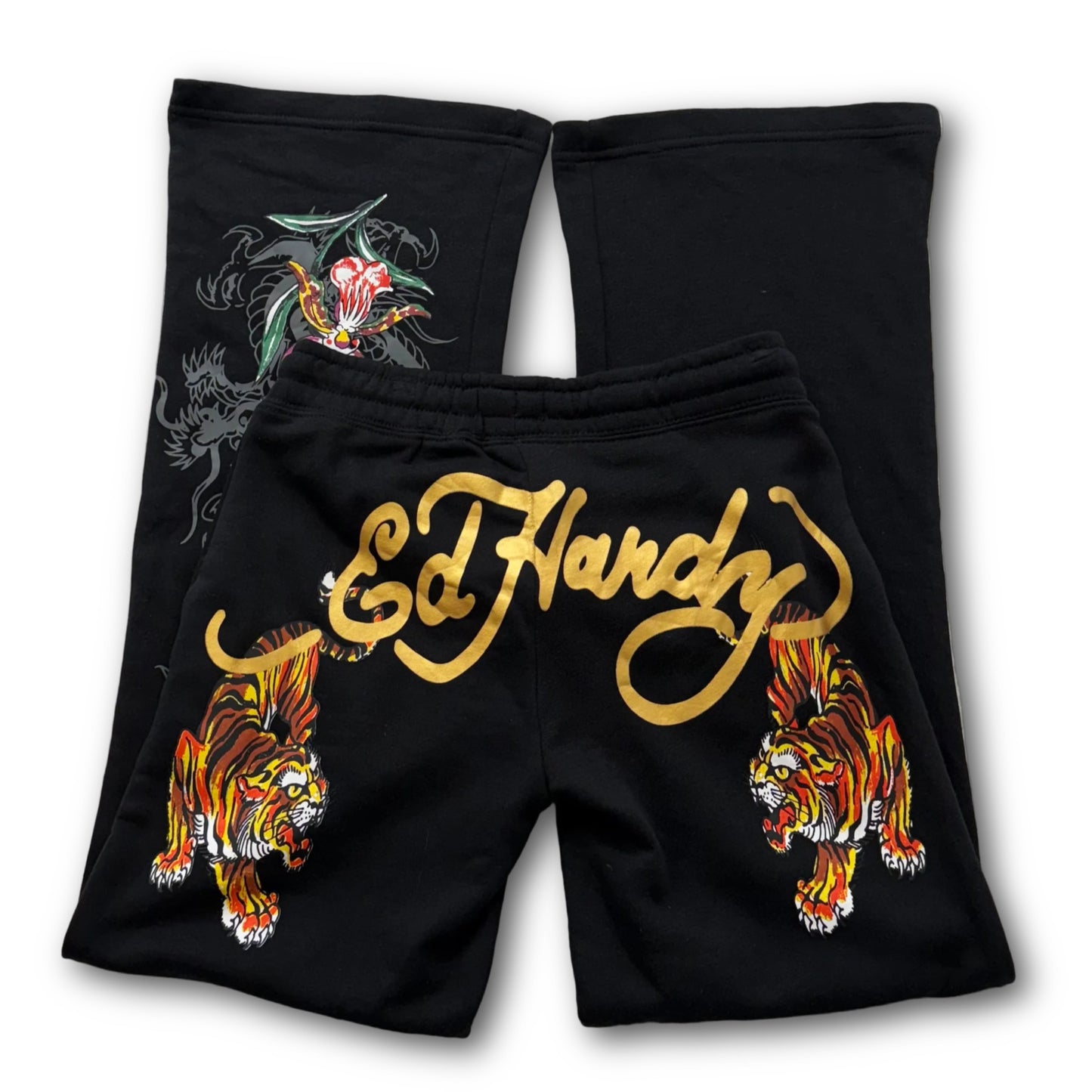 ED HARDY “Tiger Orchid” BLACK MATCHING SET