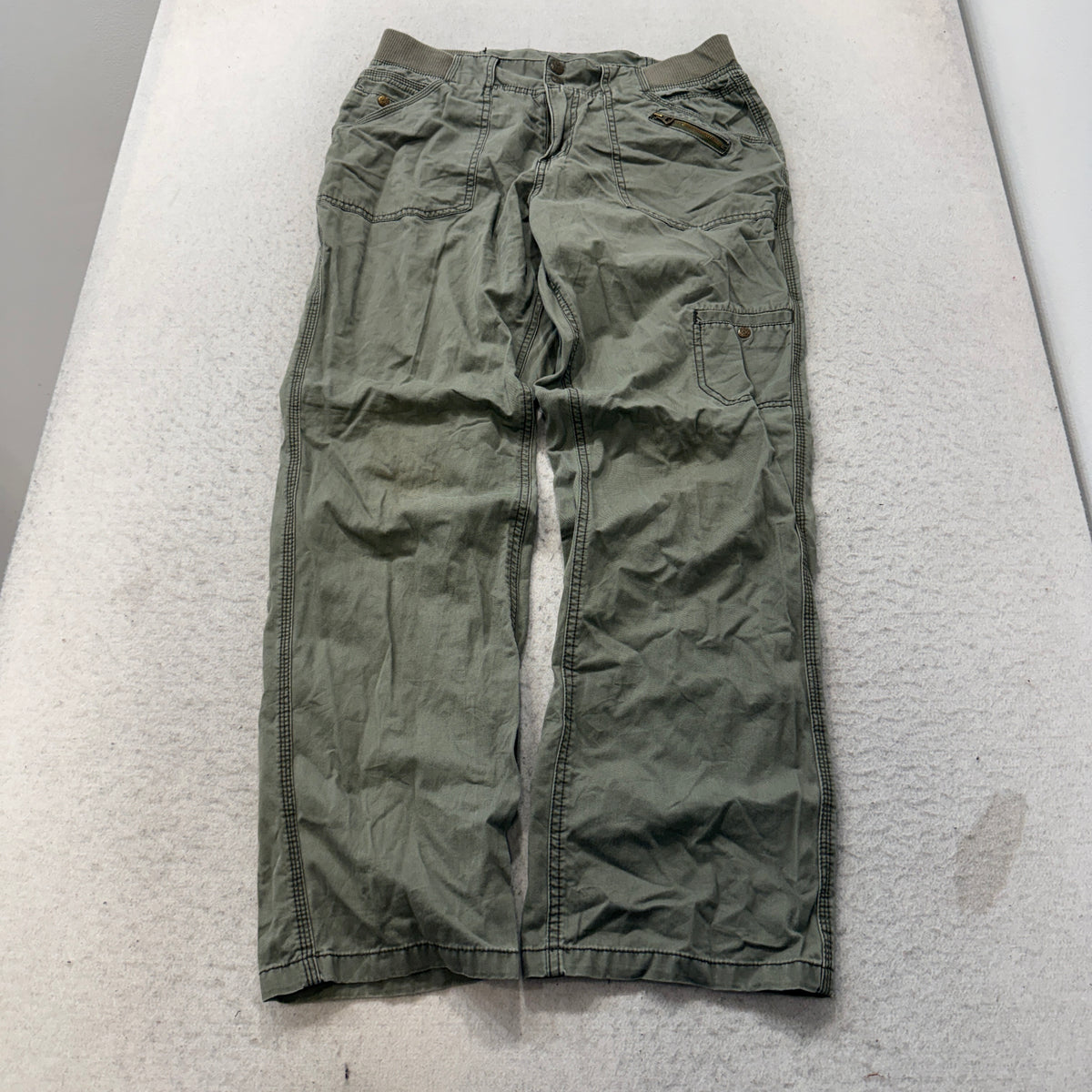 Sonoma Olive Green Cargo Pants Size 10 photo 1