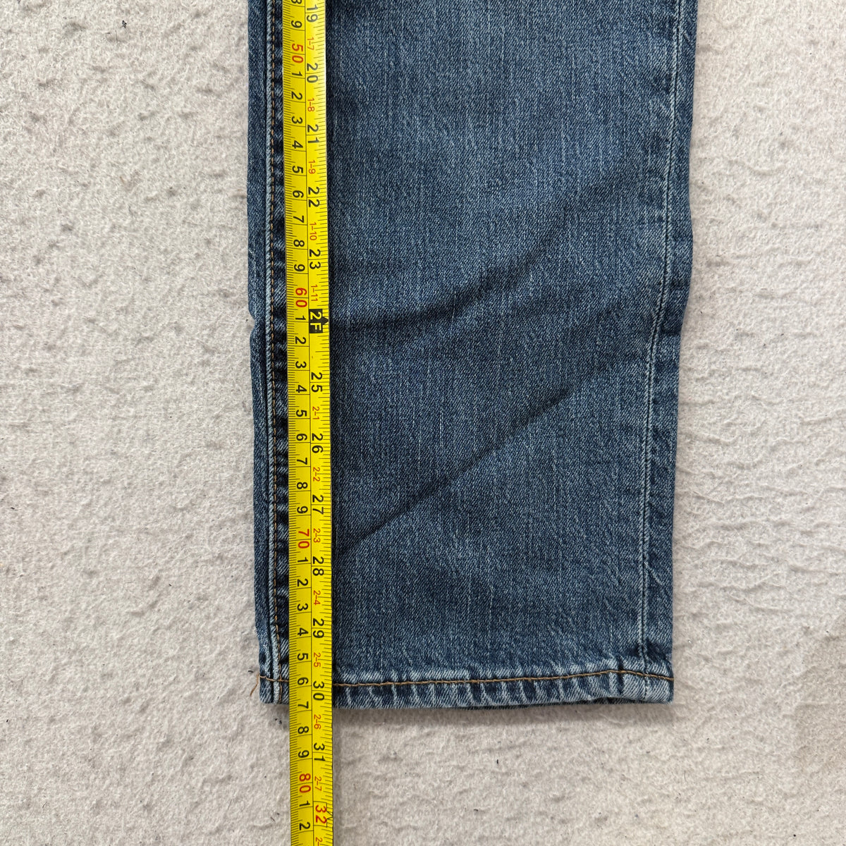 Levi's 511 Slim Fit Jeans Men's Medium Wash Blue Denim Five Pocket Size 32x32 photo 5