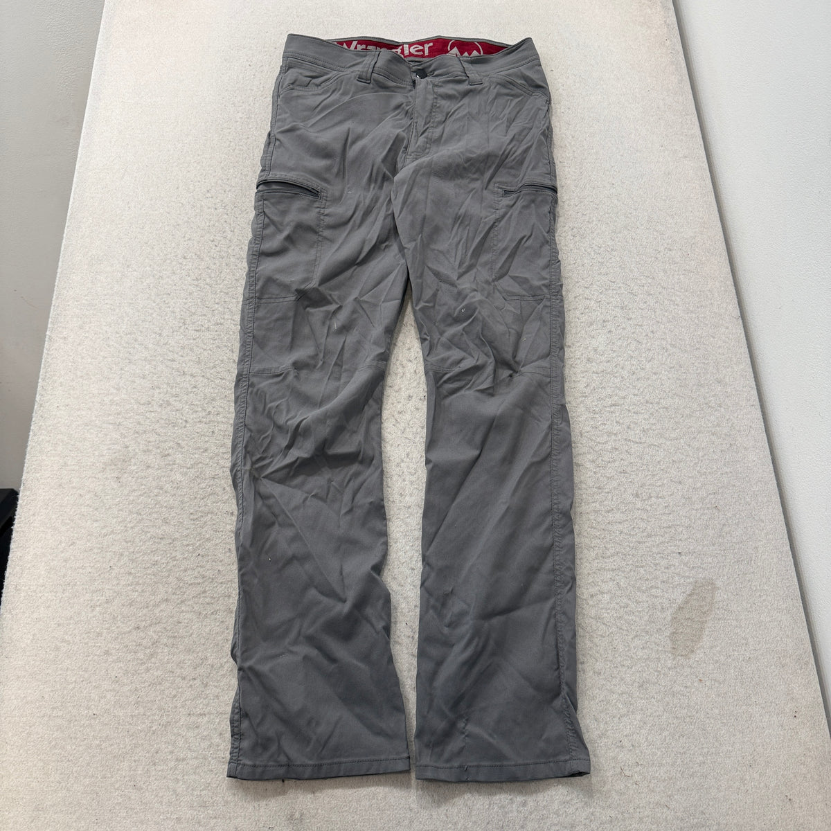 Gray Stretch Nylon Hiking Pants Size 32x32 photo 1