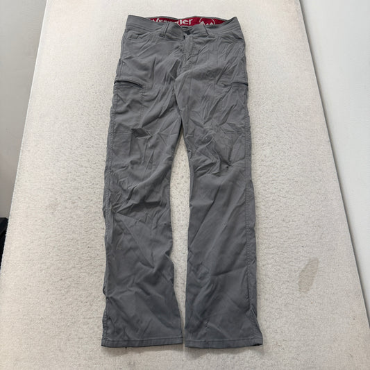 Gray Stretch Nylon Hiking Pants Size 32x32 photo 1