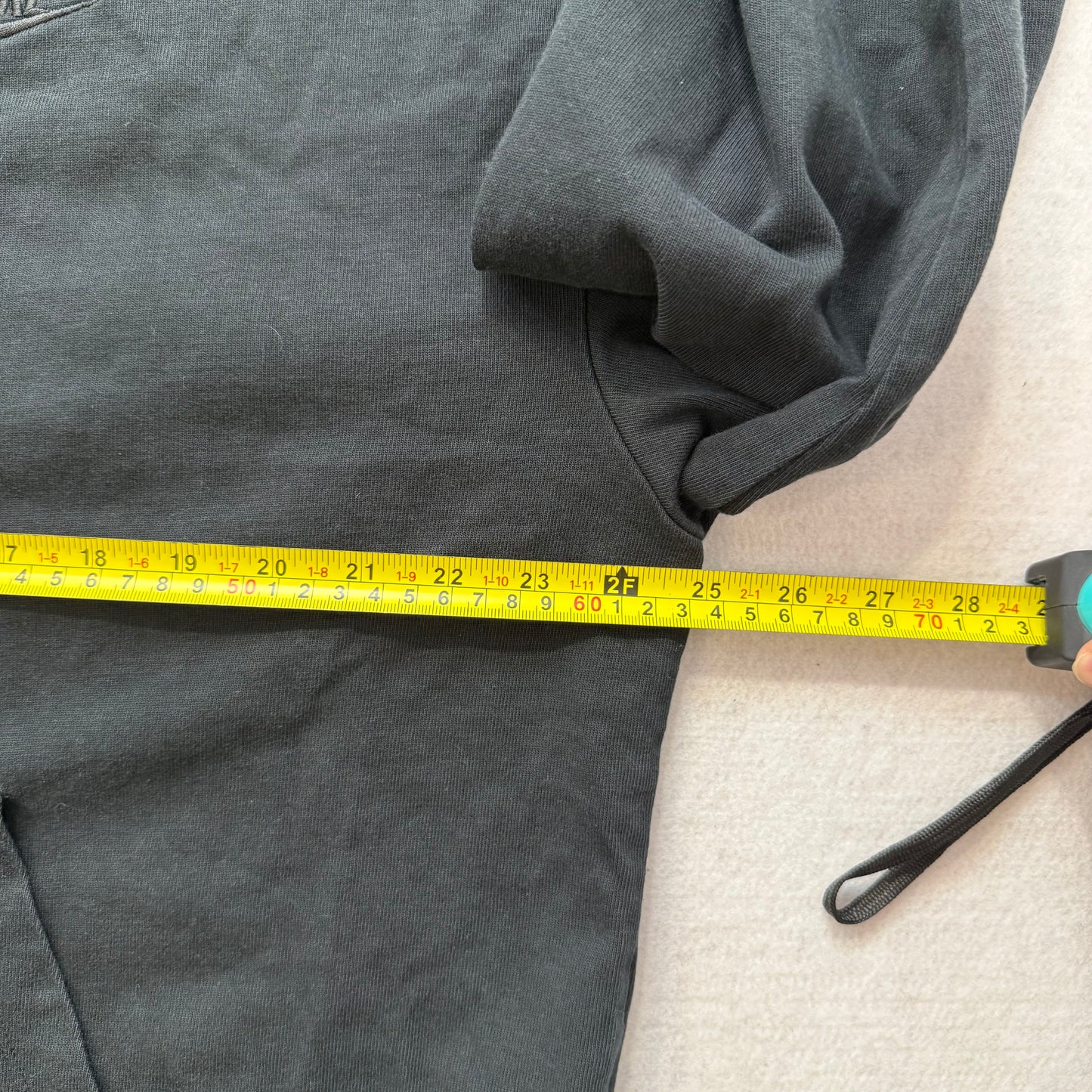 Nike Men's Black Cotton Blend Full Zip Hoodie Long Sleeves Swoosh Logo Size XL