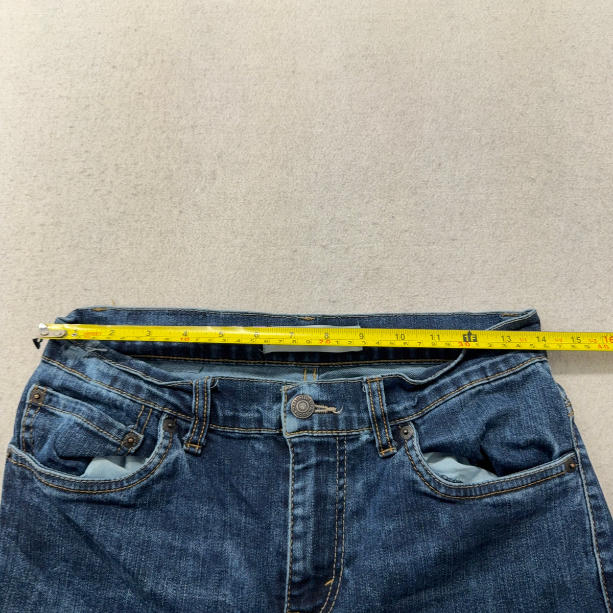 Levis 511 Slim Performance Dark Wash Jeans Size 32 photo 4