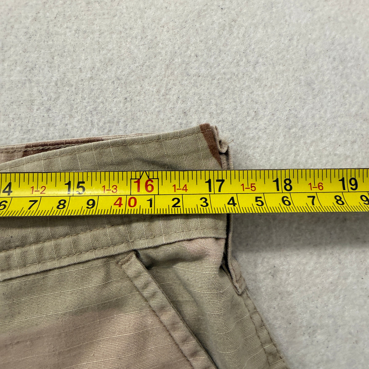 Vintage US Military DCU Men 3-Color Desert Camouflage Cargo Pants - Medium Long