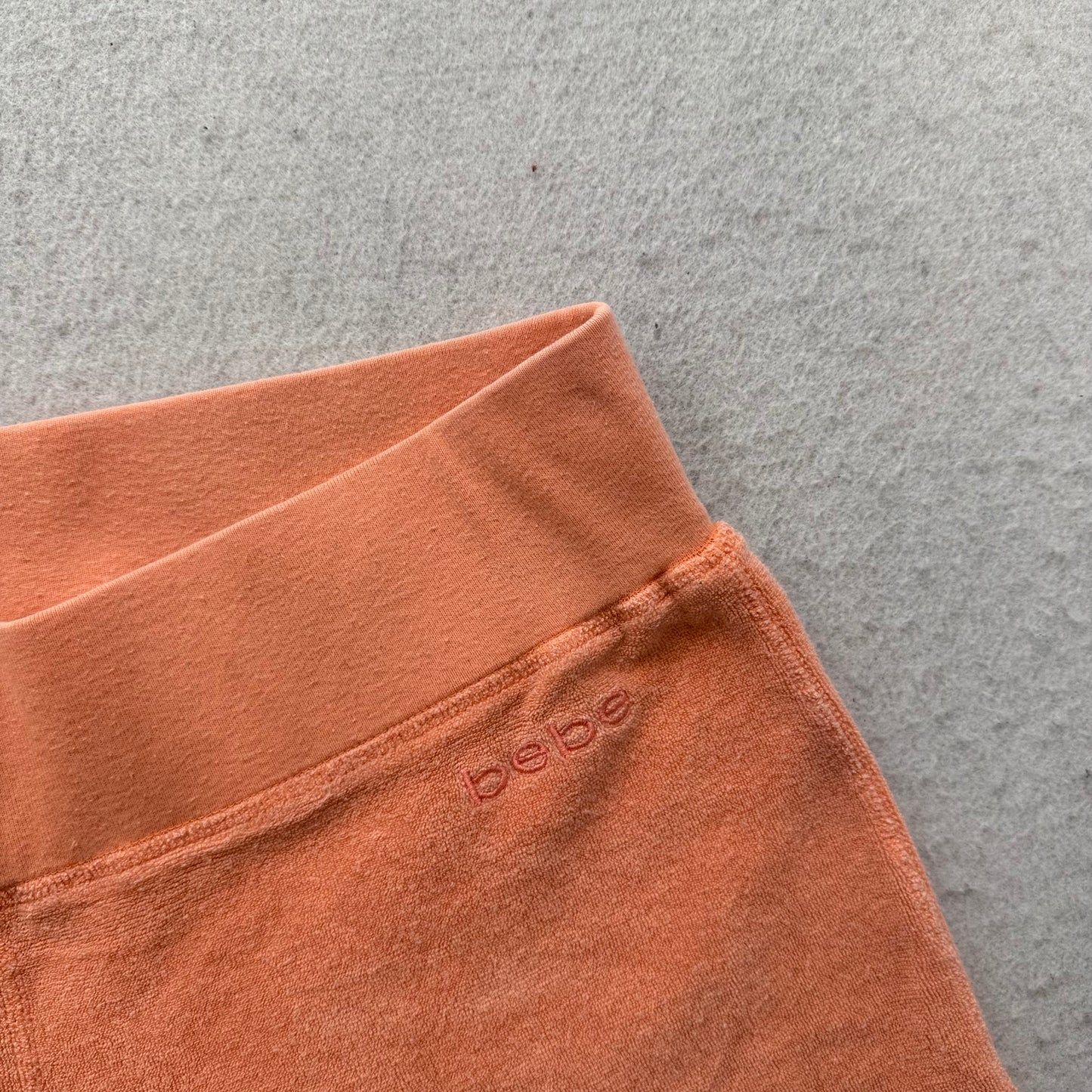 Terry cloth coral