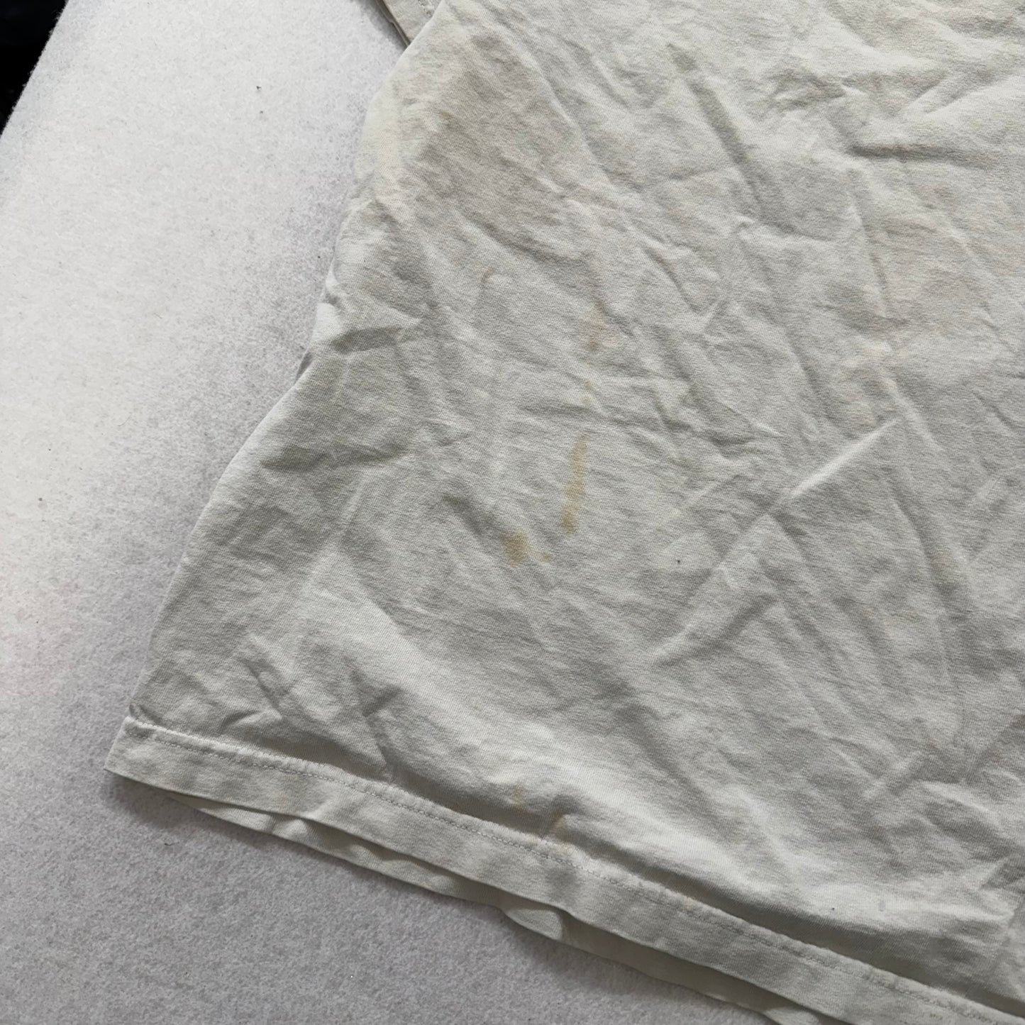 Niki Young Racing White Cotton Short Sleeves T-Shirt Motorsports Graphic Size XL