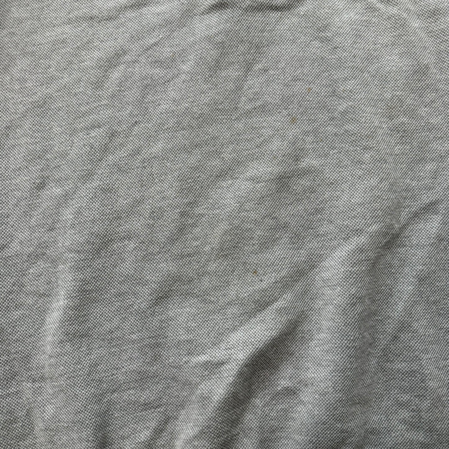 Starter Men's Heather Gray Polyester Blend Henley Sweatshirt Long Sleeves Size M
