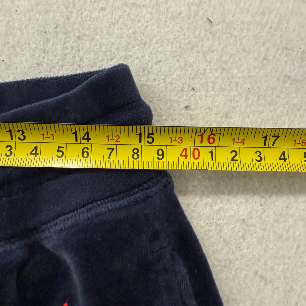 Polo Ralph Lauren Men's Navy Blue Velvet Straight Lounge Pants Sleepwear Size M