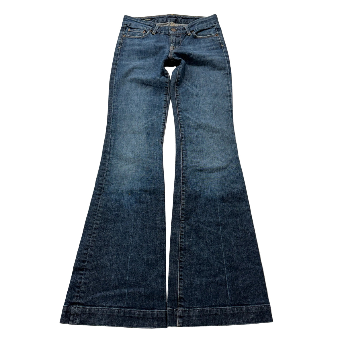 Citizens of Humanity Flare Jeans dark wash indigo front view