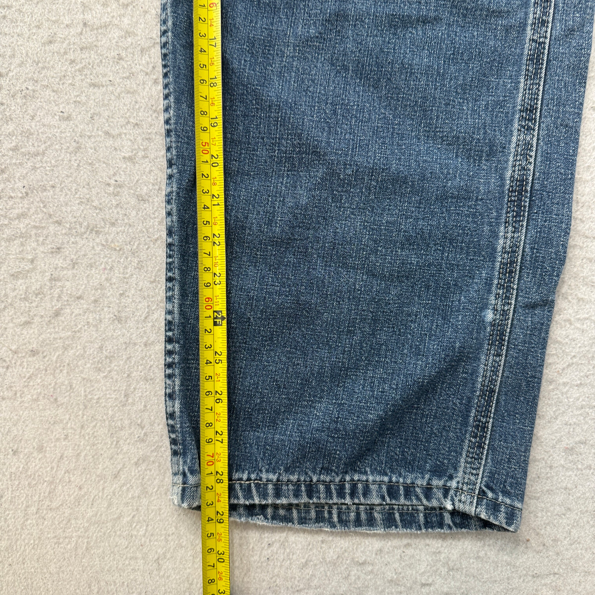 Lee Carpenter Jeans Dark Wash Size 38x30 photo 4