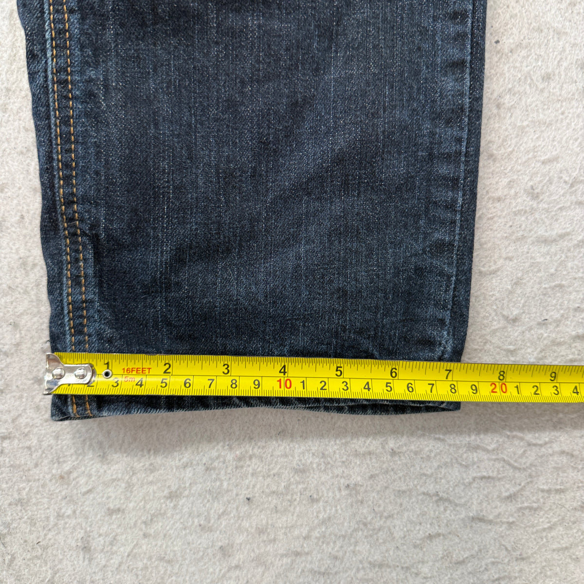 Levi's 541 Waterless Men's Blue Denim Jeans Zip-Fly Pockets Classic Size W36xL32