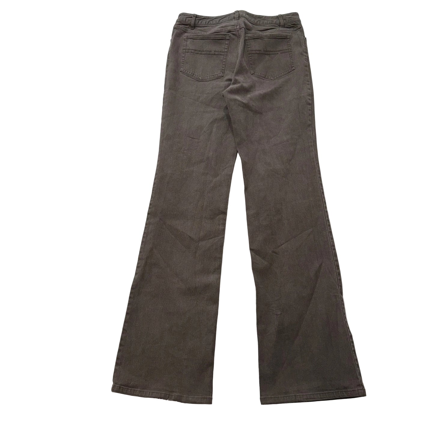 Gap Brown Corduroy Flare Pants Mid Rise Size 10