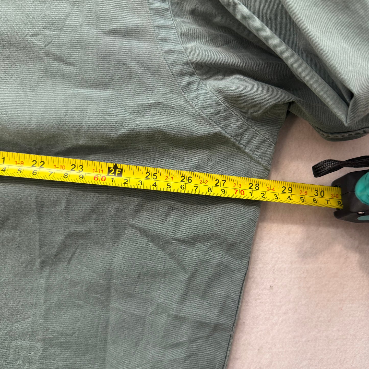 Ralph Lauren Blake Men's Sage Green Cotton Button-Down Shirt Long Sleeve Size XL