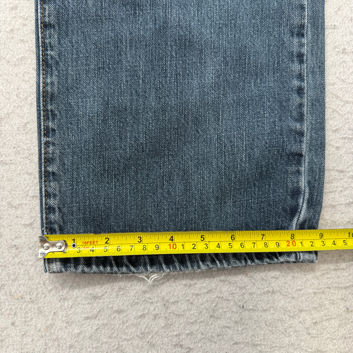 Calvin Klein Jeans Medium Wash Straight Leg Jeans Size 34 photo 6