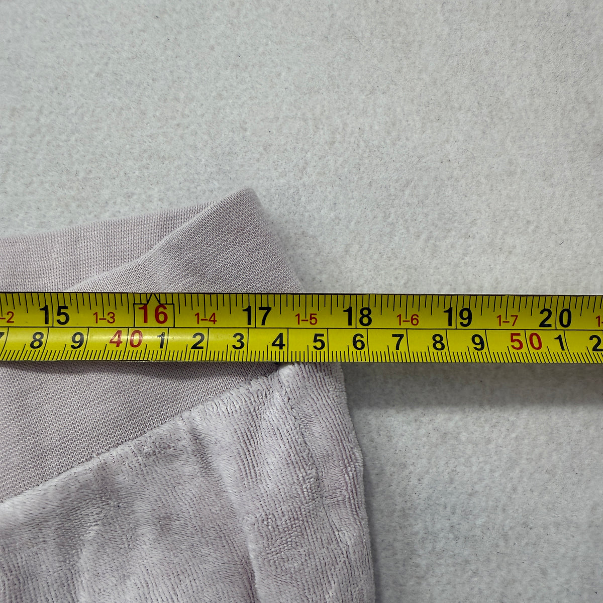 Juicy Couture Womens Very Light Pink Velour Flared Track Pants Glitter Logo - XL