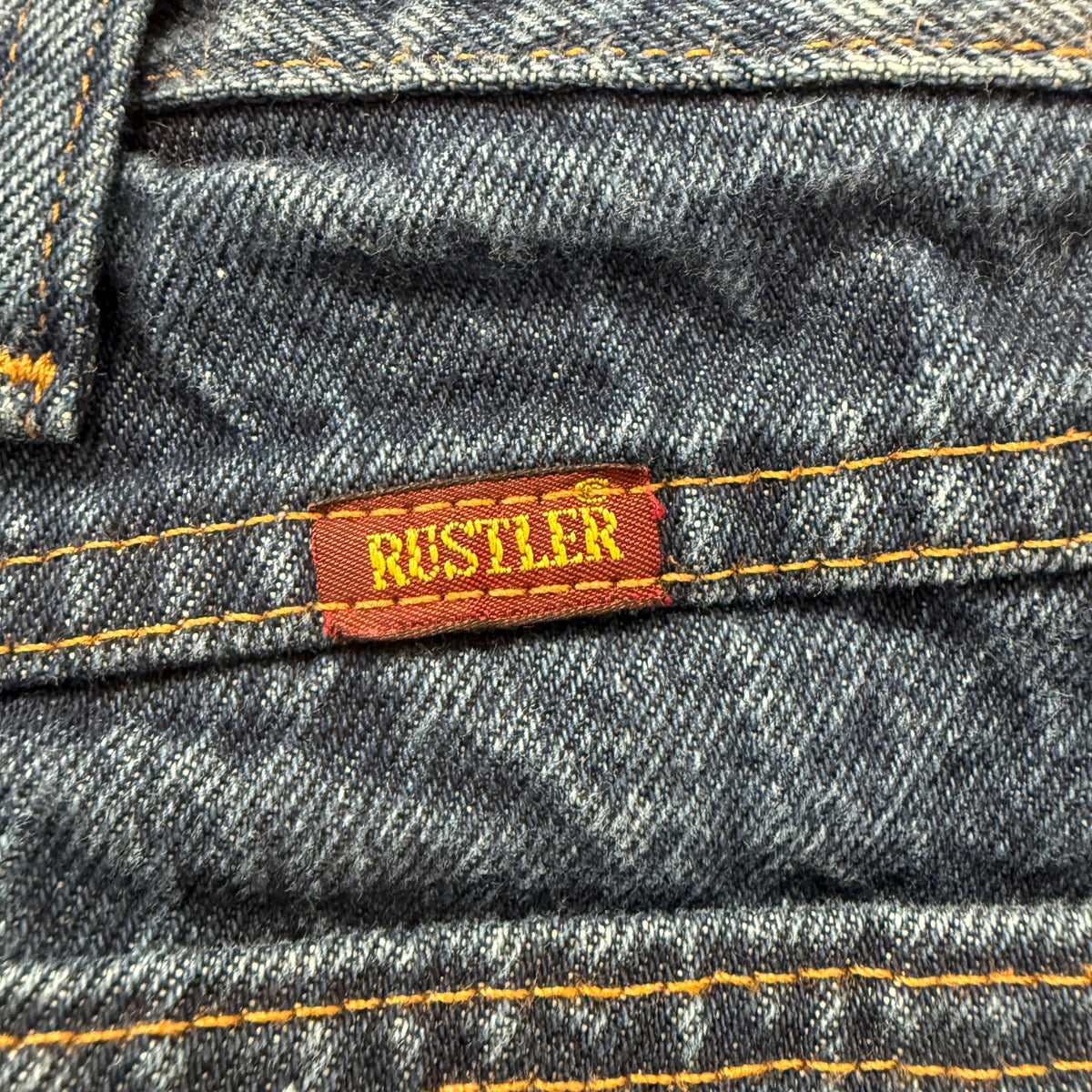 Rustler Dark Wash Denim Jeans Size 40x32 photo 4