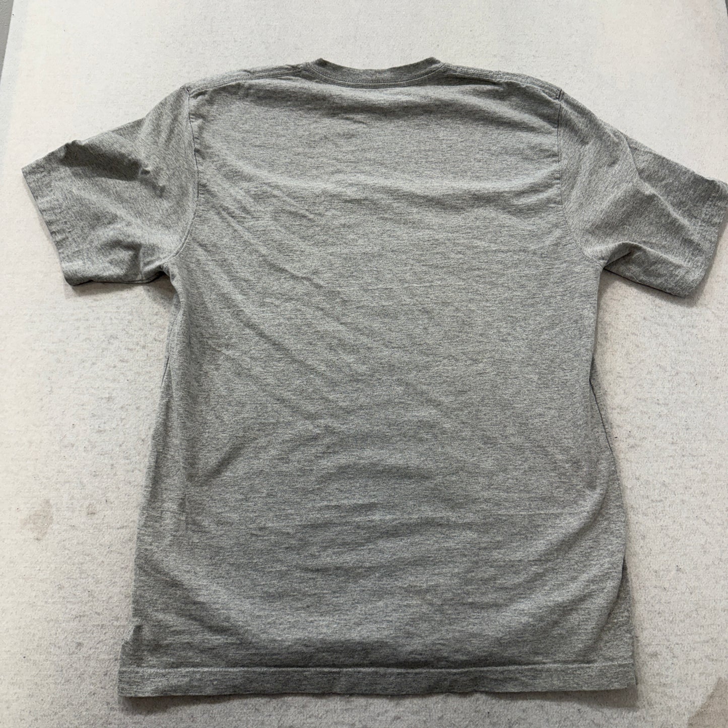 Carhartt Original Fit Men's Grey Cotton Blend T-Shirt Short Sleeve Pocket Size M