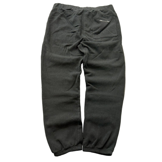 Originals Brooklyn Cloth Men's Black Fleece Sweatpants Pockets Drawstring Size M