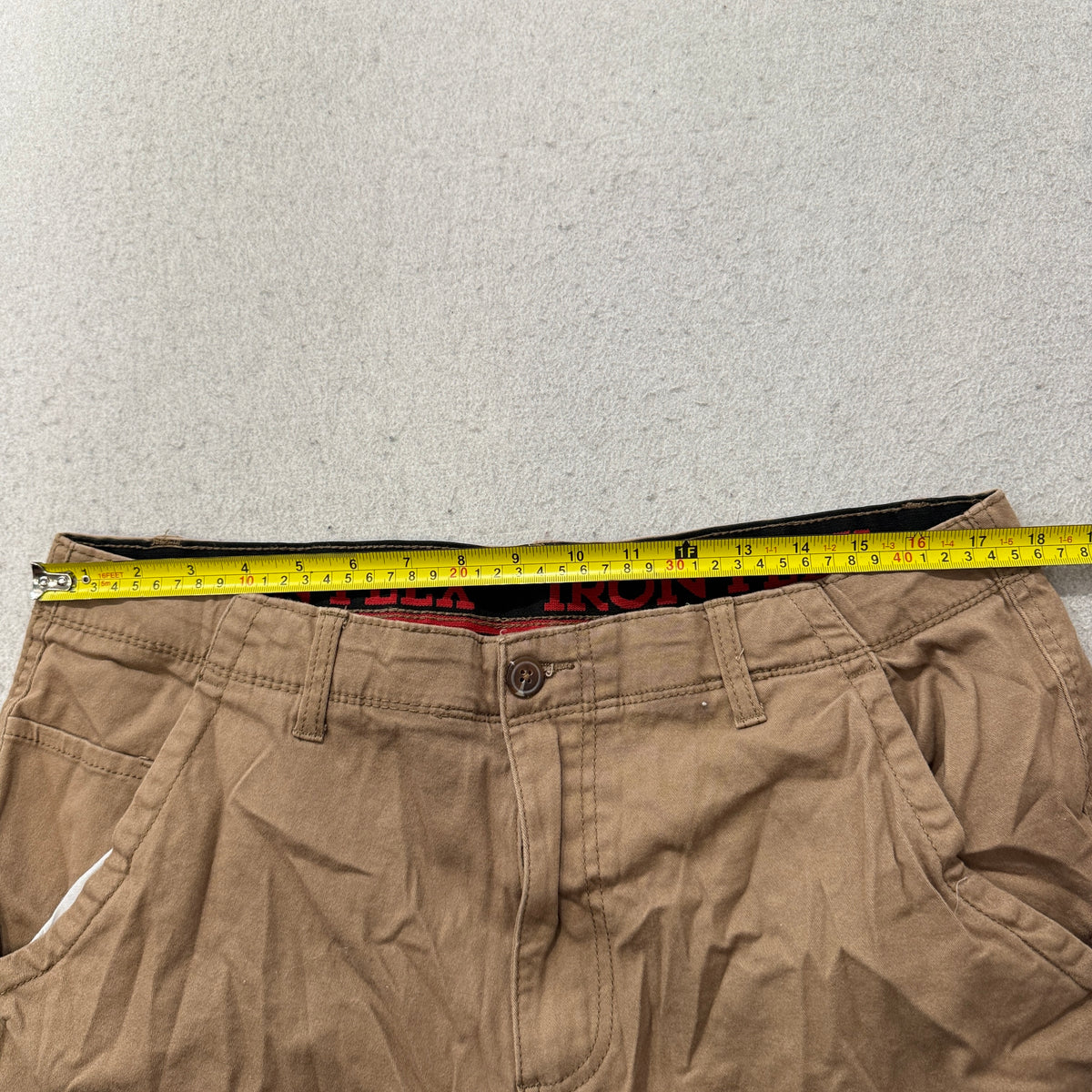 Iron Co. Chino Shorts Khaki Size 33 photo 4