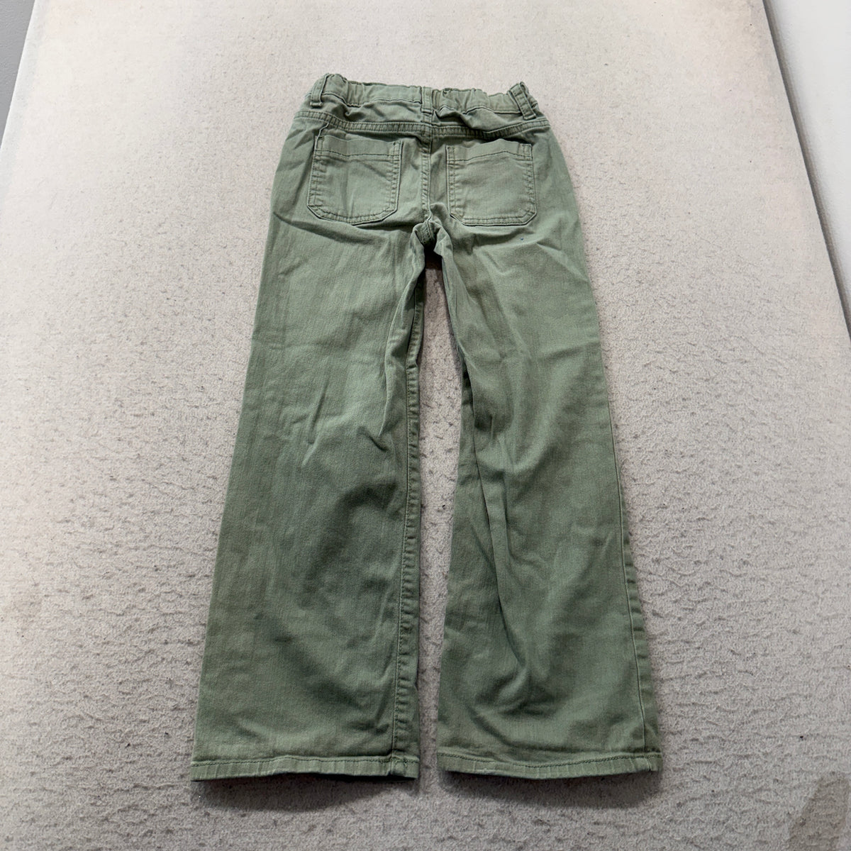 The Childrens Place Girls Green Wide Leg Pants Size 8 photo 2