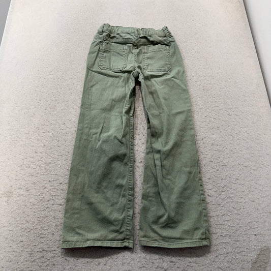 The Childrens Place Girls Green Wide Leg Pants Size 8 photo 2