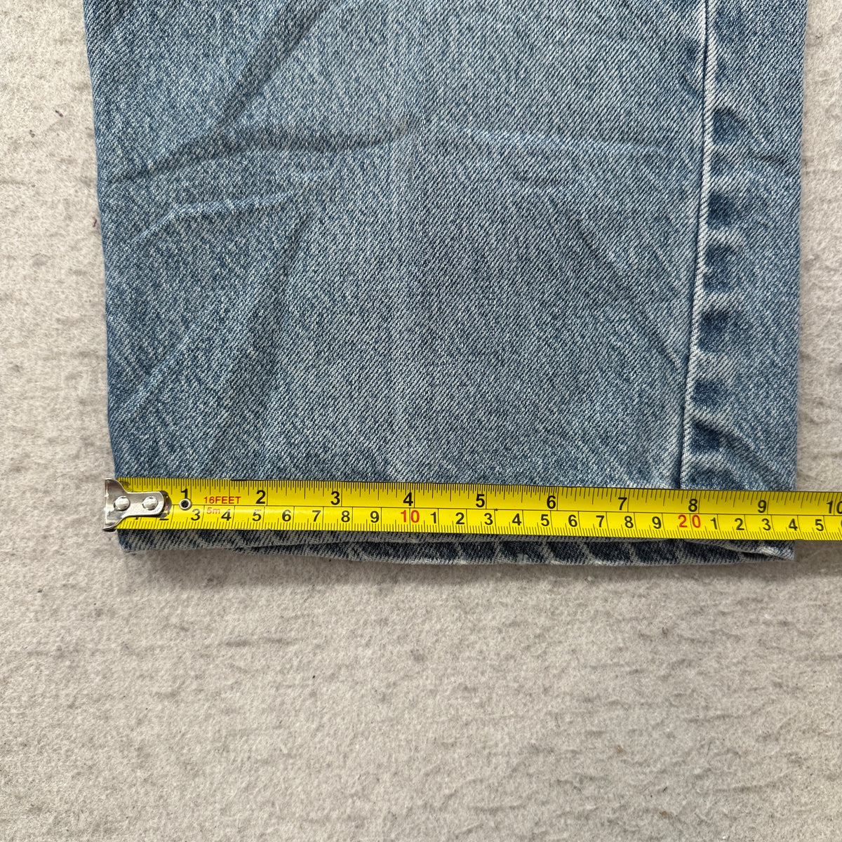 Levis 569 Loose Straight Light Wash Jeans Size 38x30 photo 6
