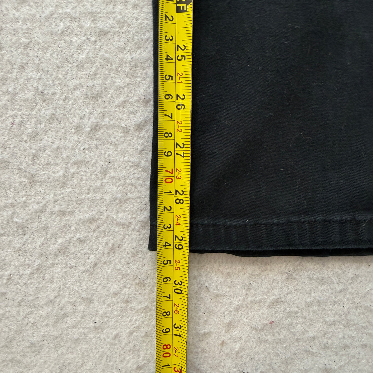 Genuine Dickies Women's Black Flared Leg Denim Jeans Pocket Casual Logo Size W32