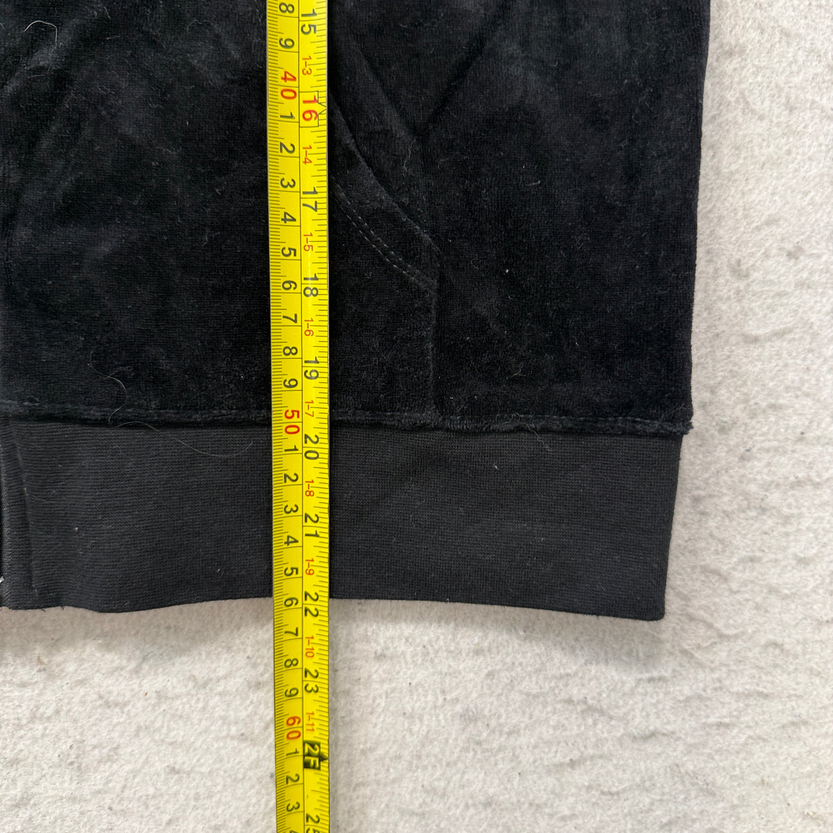 Juicy Couture Black Velour Hoodie, size M – photo 5 of 6