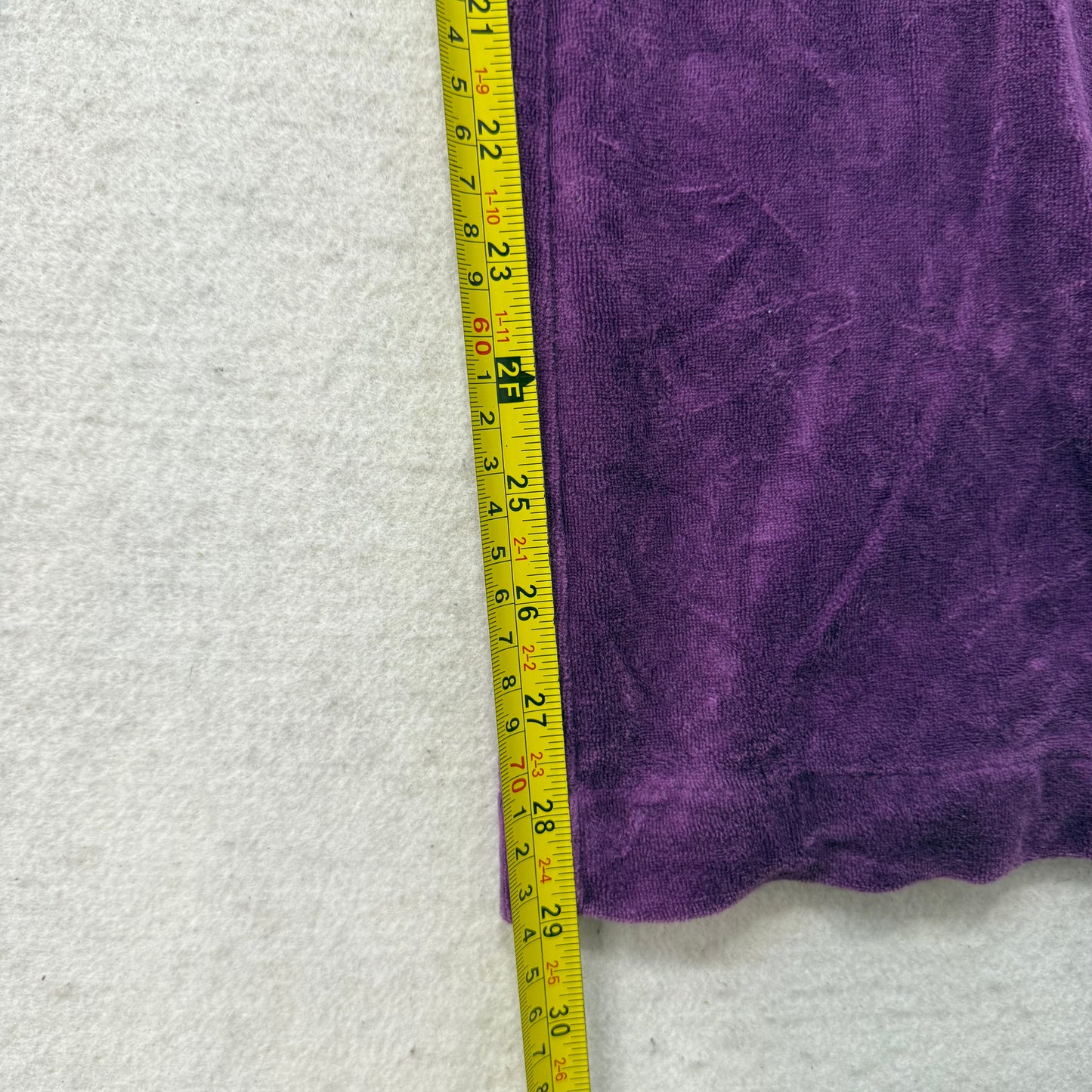 Juicy Couture Plum Velour Tracksuit Set Zip Up Hoodie & Flared Pants Y2K Size S