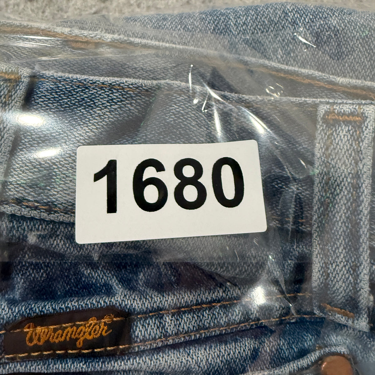 Vintage Wrangler 13MWZ Cowboy Cut Jeans Men's Light Wash USA Style Size 40x38 photo 8