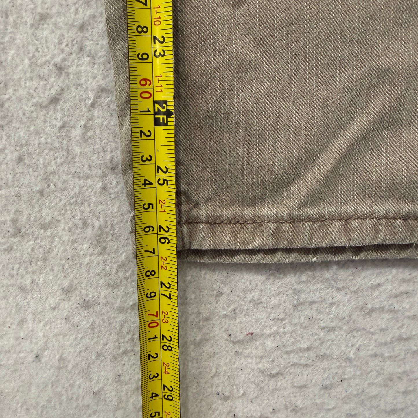 Levi's Signature Men's Khaki Denim Jeans Pockets Classic Straight Size 38x30