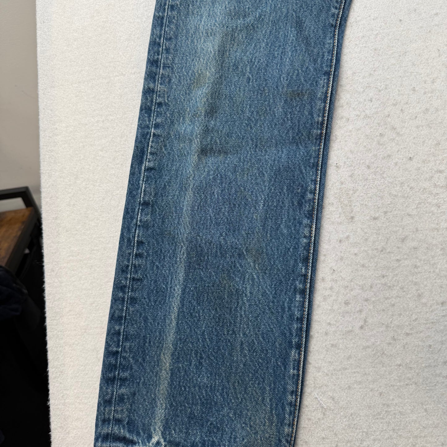 Levi's 501XX Men's Blue Denim Straight Leg Jeans Zip-Fly Regular Fit Size 30x34