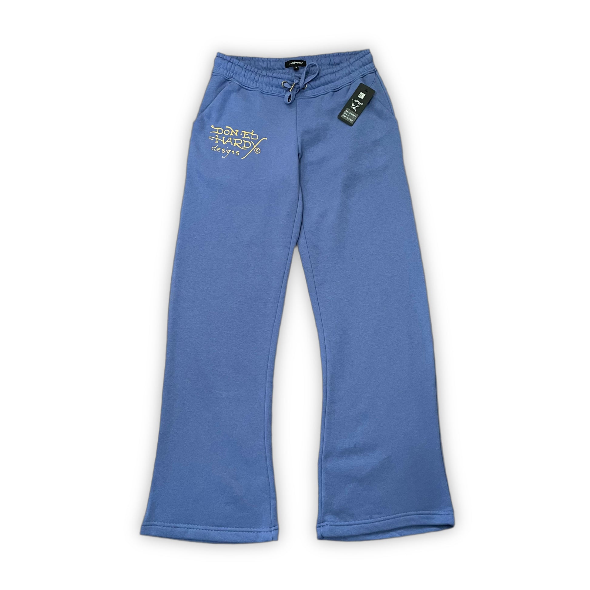 ED HARDY “NYC” BLUE TUBE TOP & PANT SET - Clean Curriculums 