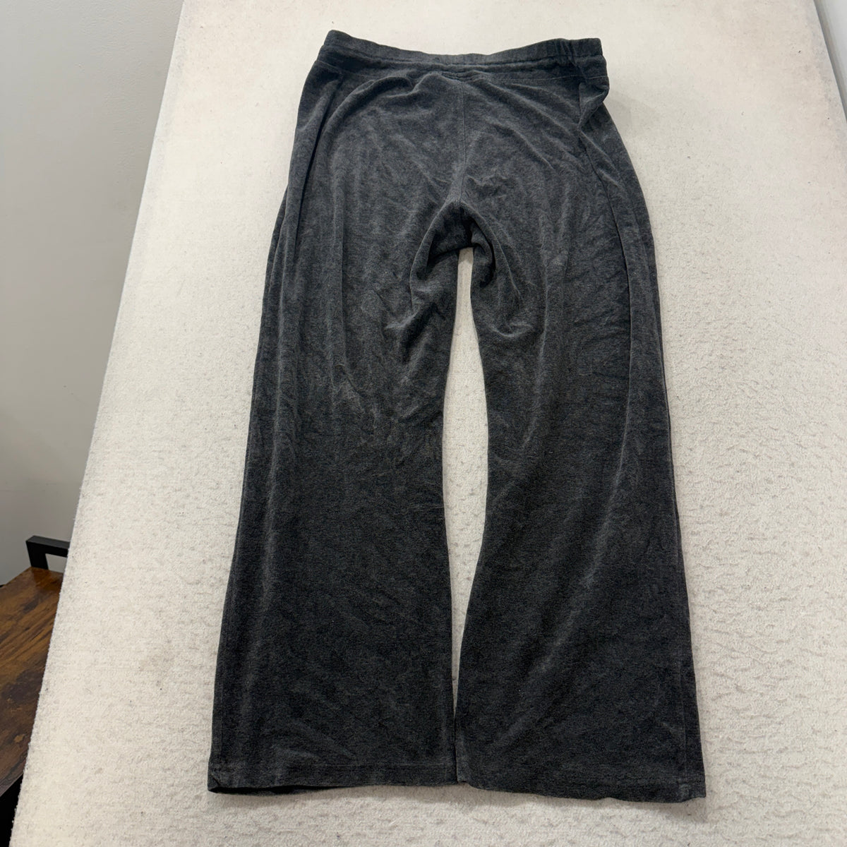 Vintage Juicy Couture Velour Track Pants Gray Size L photo 2