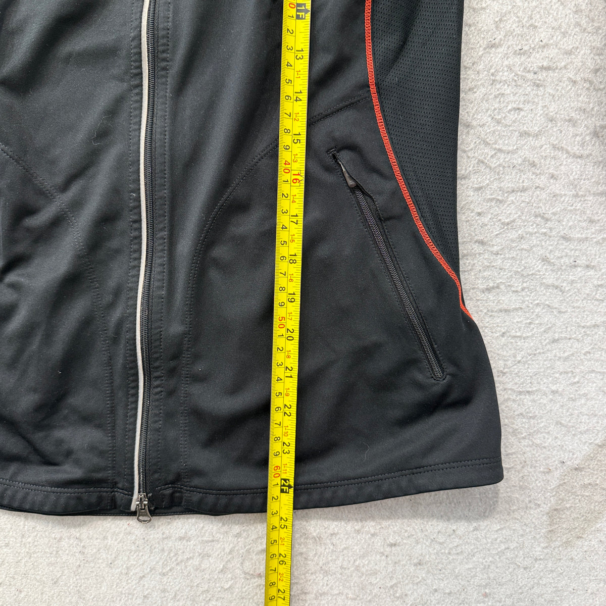Nike Womens Black Full Zip Running Jacket Size M photo 5